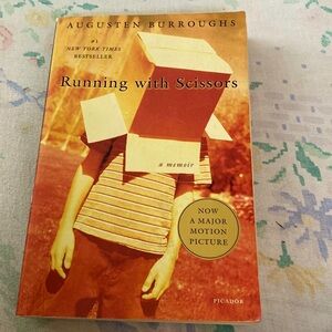 RUNNING WITH SCISSORS a Memoir by Augusten Burroughs Paperback EUC